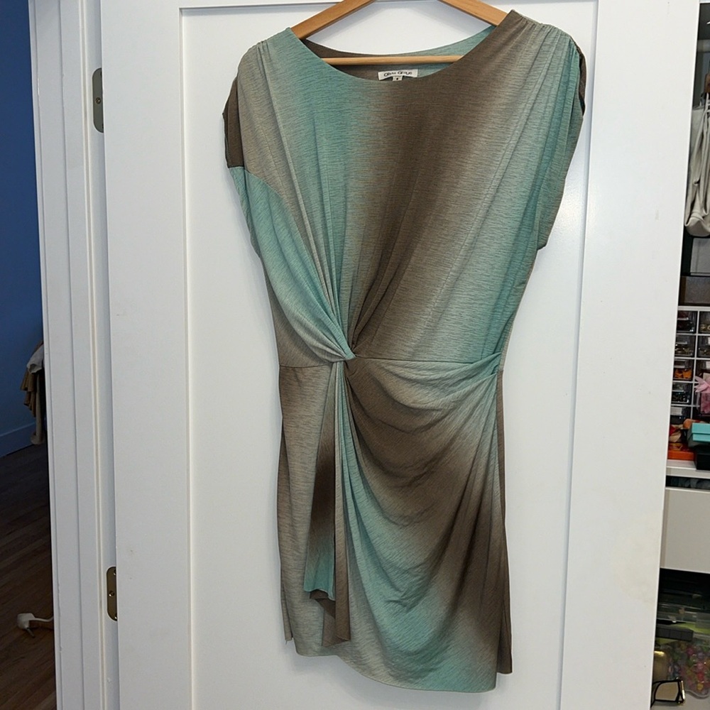 OLIVIA GRAYE MINI STRETCH TIE DYE DRESS